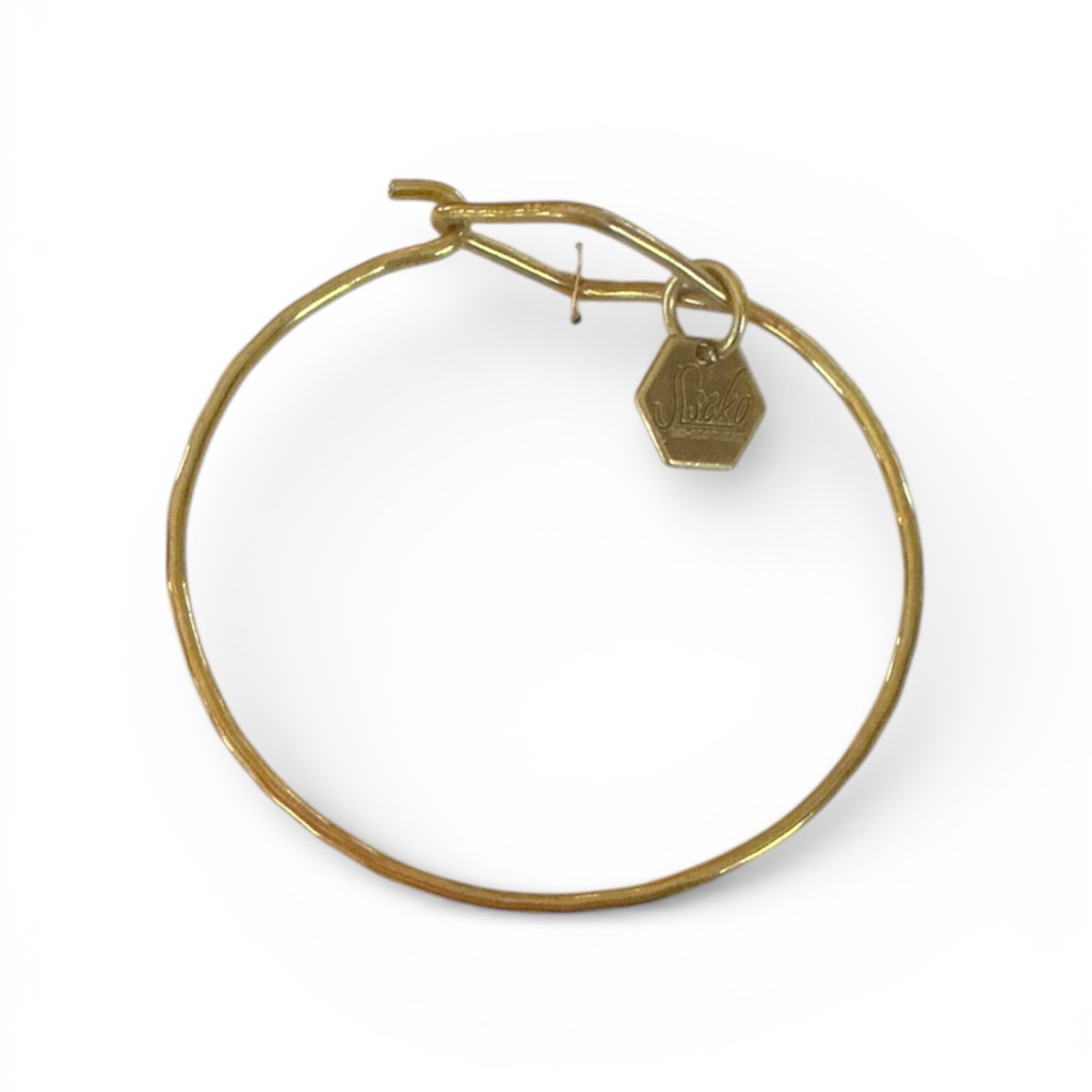 5/$25 Sseko African Handmade Gold Bangle Bracelet